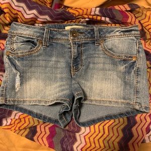 Paris Blues Jean Shorts